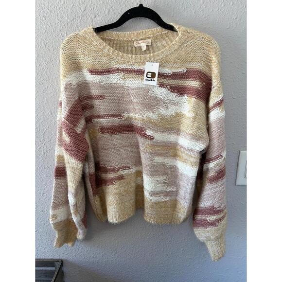 Buckle Sweaters - NWT Chembery from Buckle Cream Multi Mixed Yarn Sweater size S. So soft! $50 on
